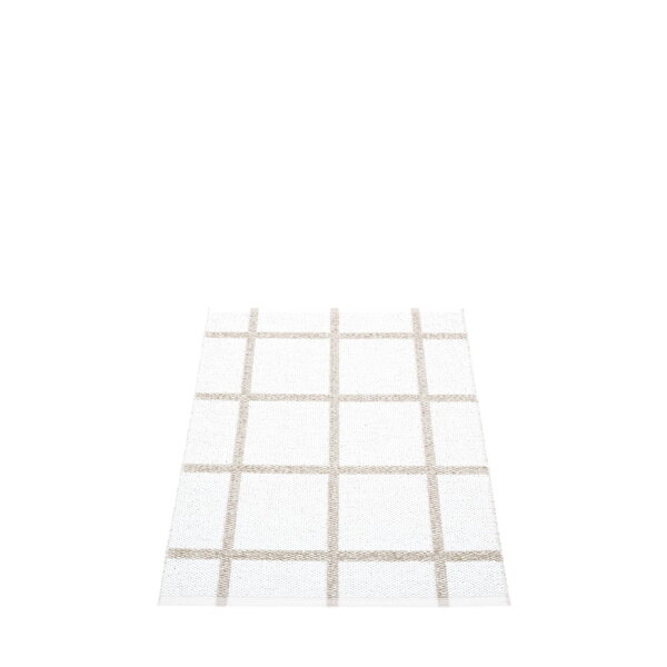 Koberec ADA White/Stone Metallic – biely