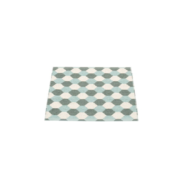 Koberec DANA Army/Pale Turquoise/Vanilla – vojenský zelený