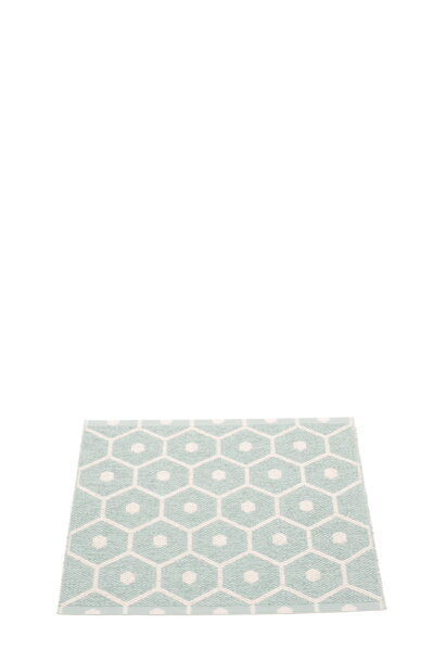 Koberec HONEY Pale Turquoise/Vanilla – svetlotyrkysový
