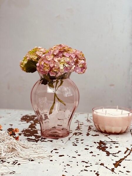 Váza Antonie – ružová