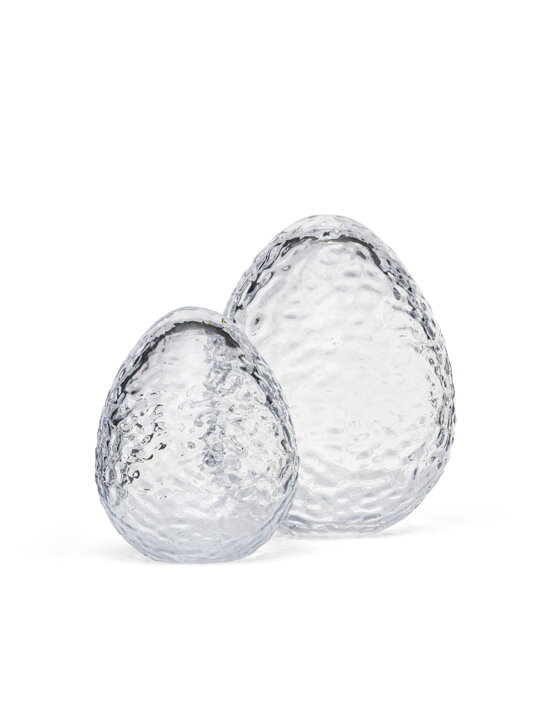 Veľkonočné sklenené vajíčka v dvoch veľkostiach