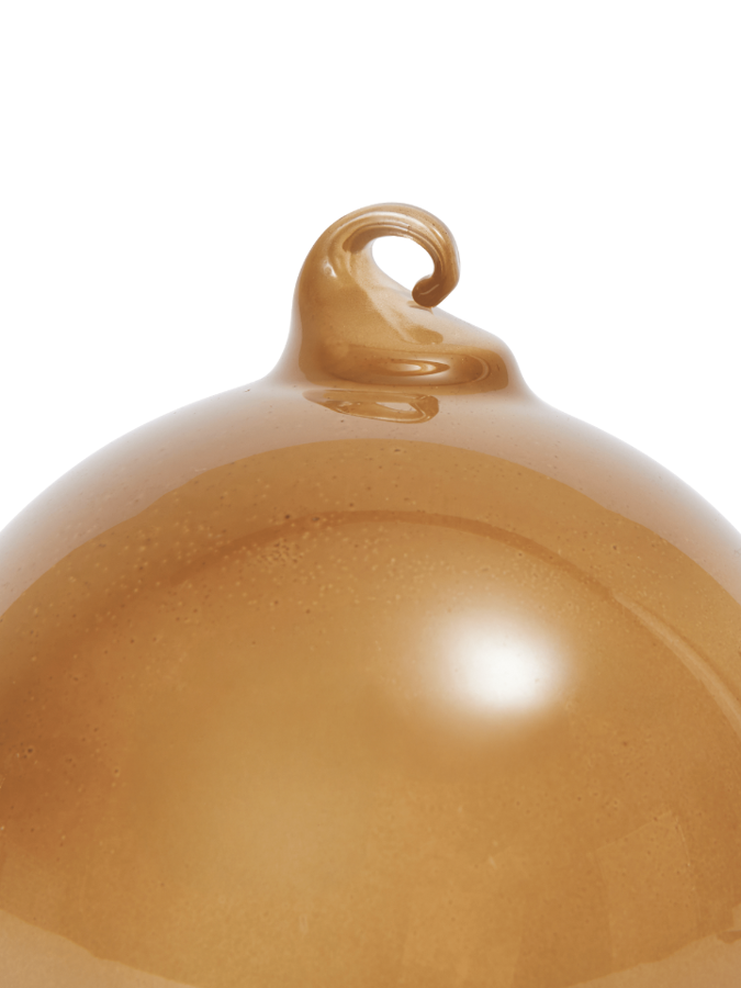 Detail na veľkú vianočnú guľu Glass Bauble.