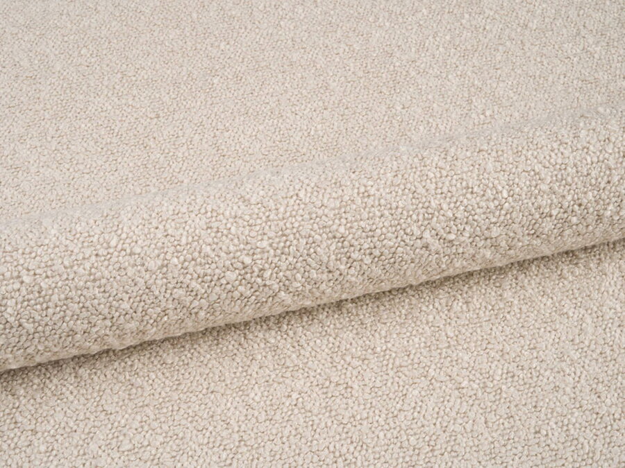 Tkanina Boucle (Baloo) v odtieni Beige.