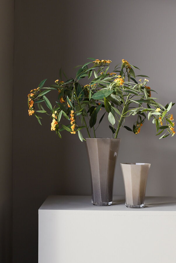 Váza Liliané Sand, 28 cm – piesková