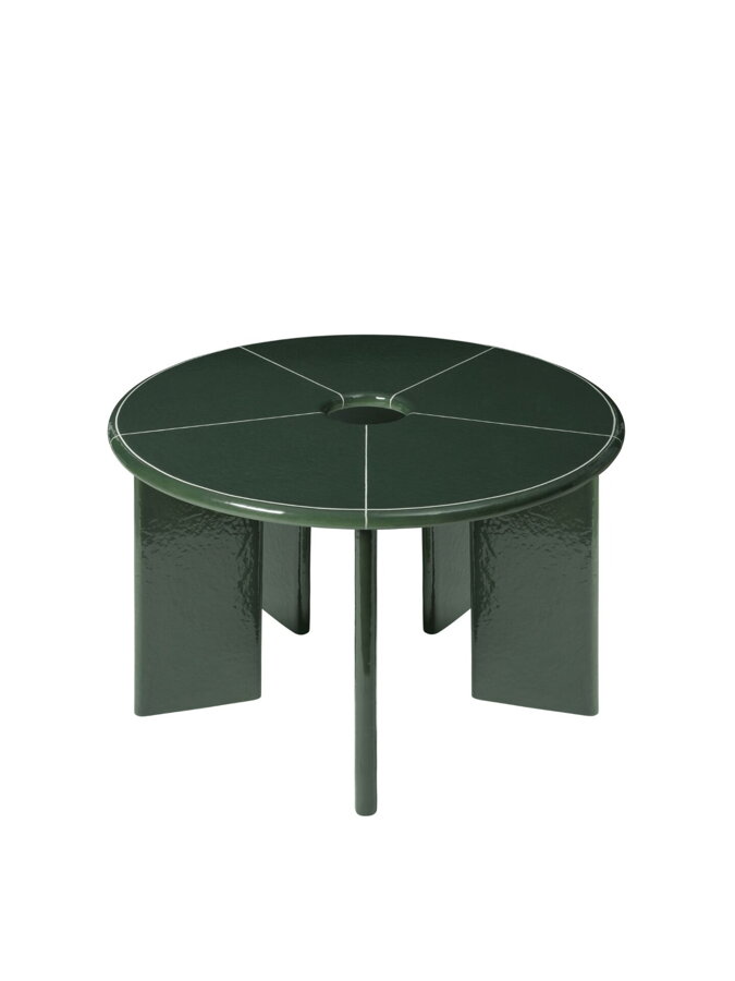 Deya étkezőasztal – sötétzöld