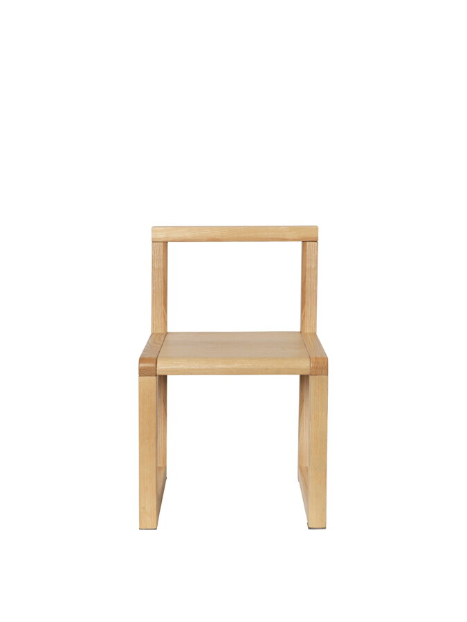 Detská stolička Little Architect z prírodného dreva jaseňa.