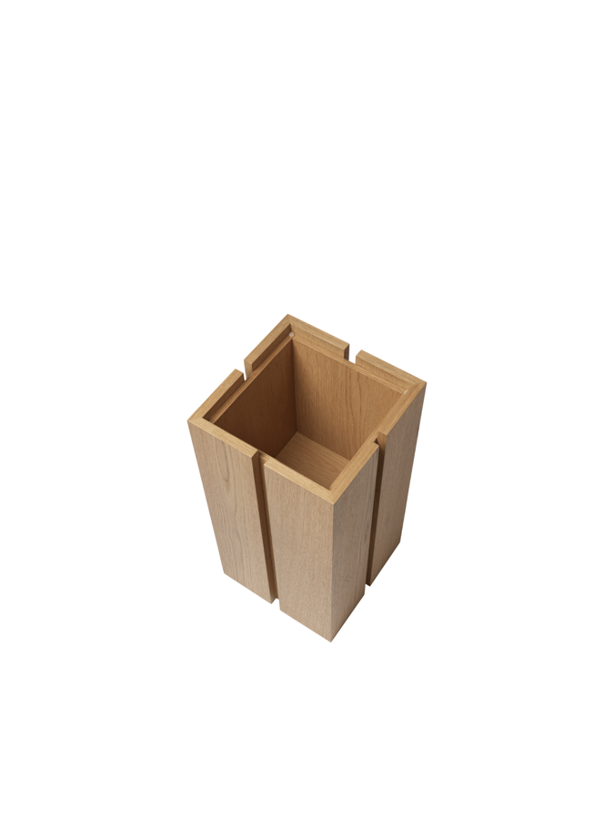 Parcel talapzat, 60 cm – természetes/tölgy