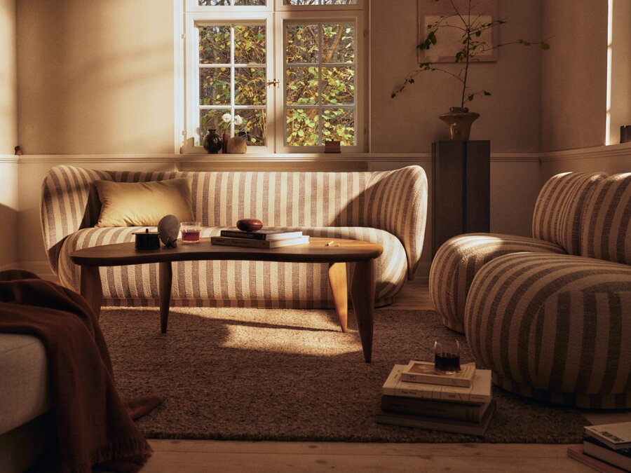 Rico Piccolo Louisiana fotel – homokszínű/törtfehér