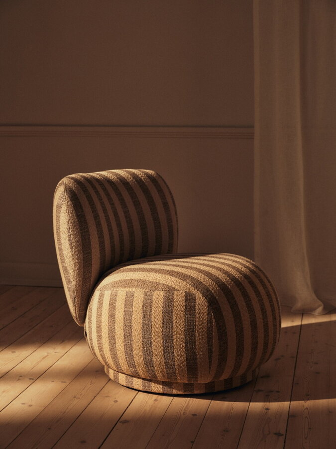 Rico Piccolo Louisiana fotel – homokszínű/törtfehér