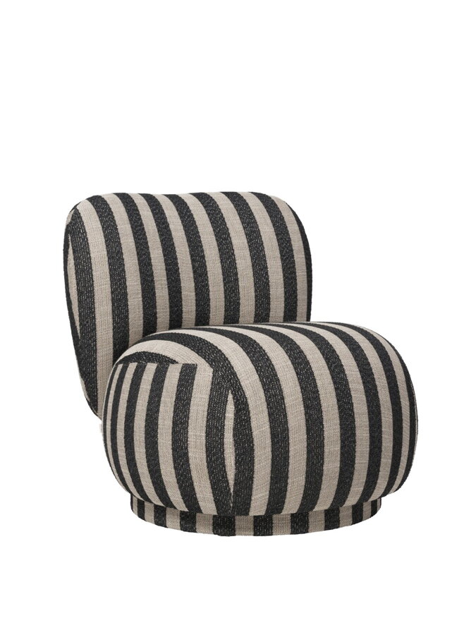 Rico Piccolo Louisiana fotel – homokszínű/fekete