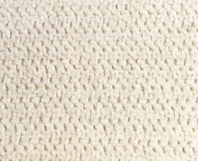 Vzorka tkaniny Brushed vo farbe off-white.