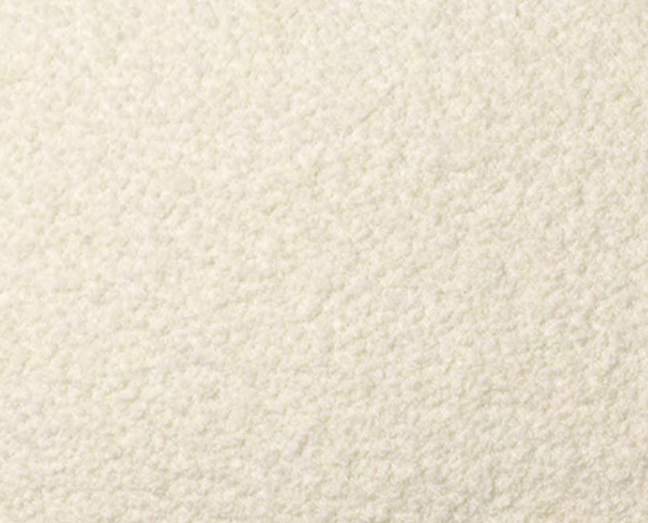 Vzorka tkaniny Wool Bouclé vo farbe off-white.
