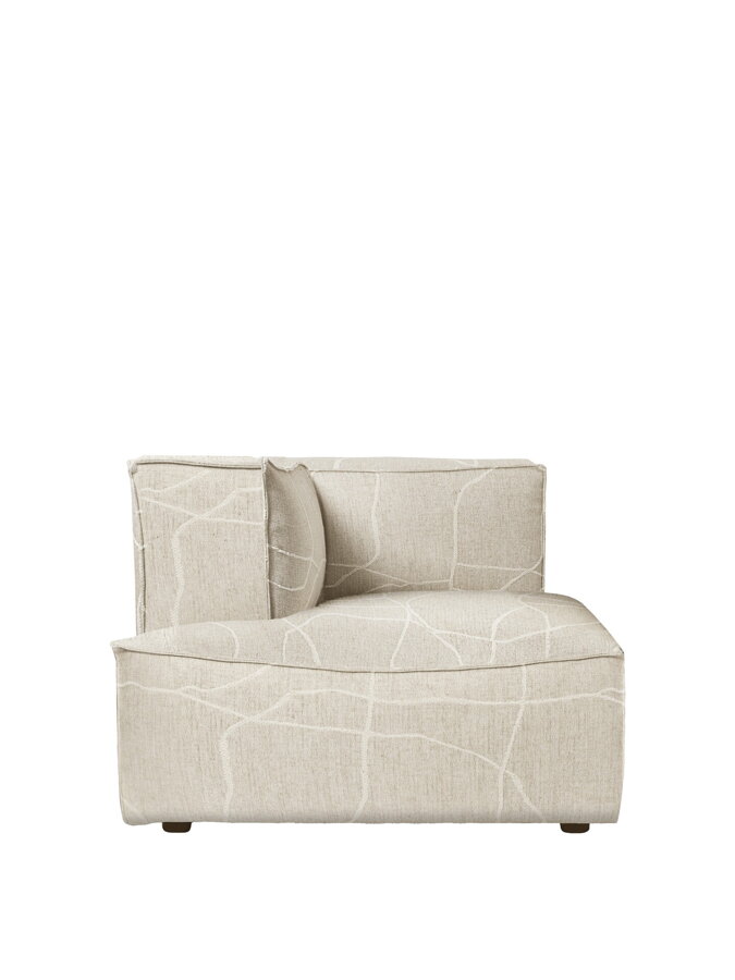 Modul Catena Chaise Longue LS600 z ktorého si viete vyskladať sedačku podľa svojich predstáv.