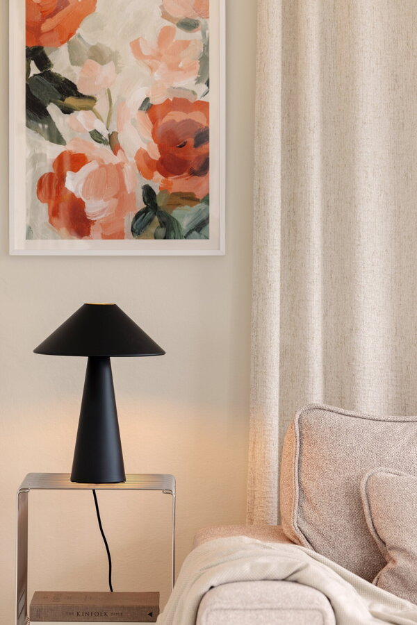 Stolová lampa Cannes Black – čierna