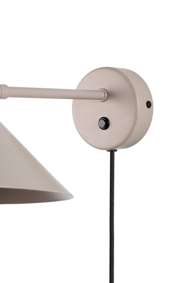 Cannes 20 Mud fali lámpa – barnásszürke