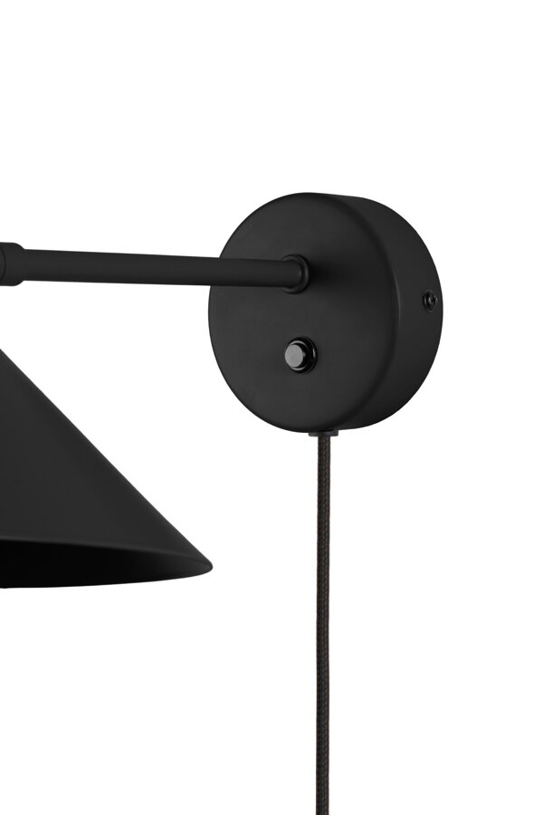 Cannes 20 Black fali lámpa – fekete