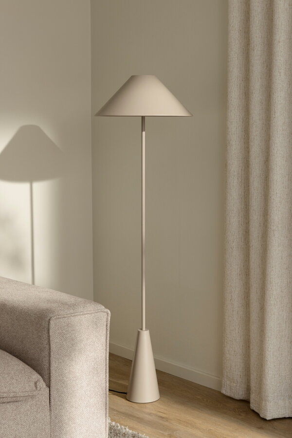 Cannes Mud álló lámpa – barnásszürke