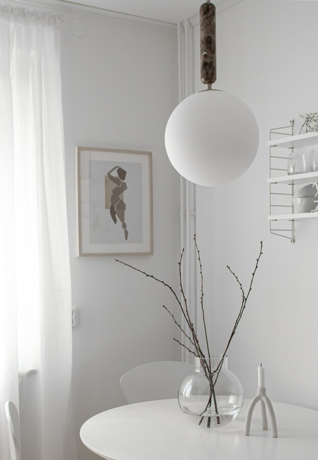 Torrano 30 függőlámpa – barna/márvány