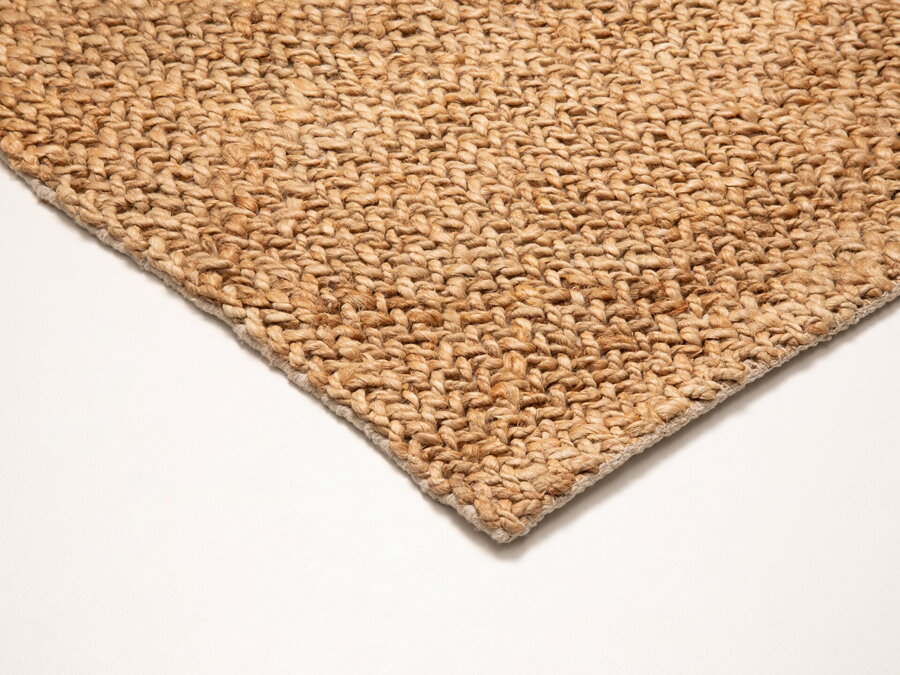 Nadčasový jutový koberec Calice v rozmere 160 x 230 cm z juty prírodnej farby.