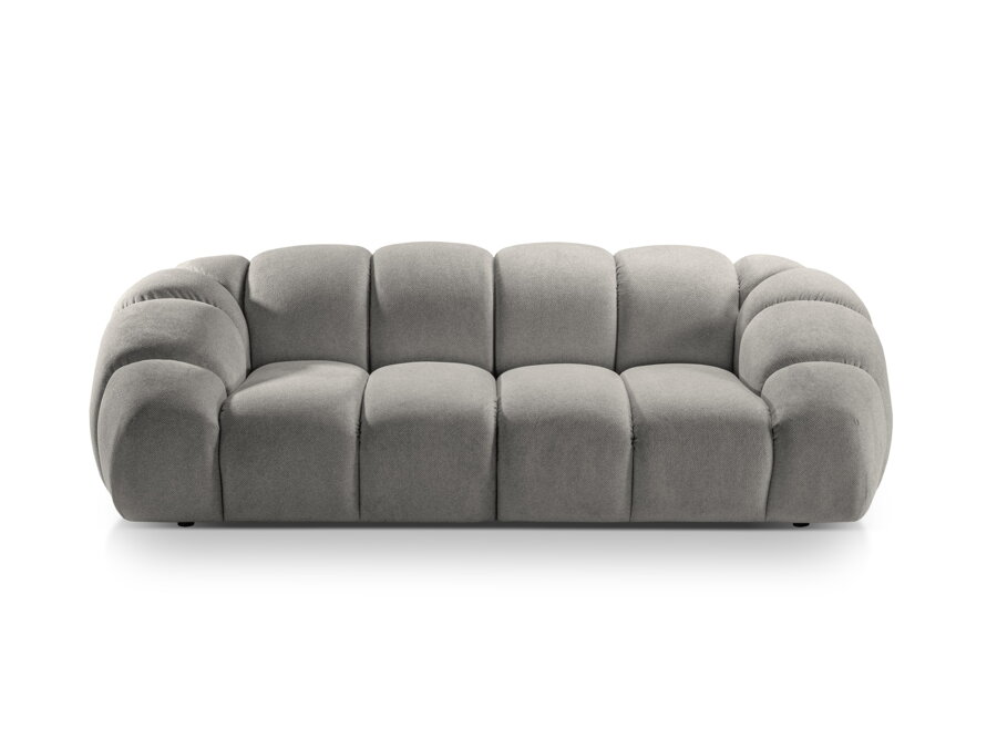Béžová pohovka Diana v kvalite látky Structured fabric (Bubble 3).