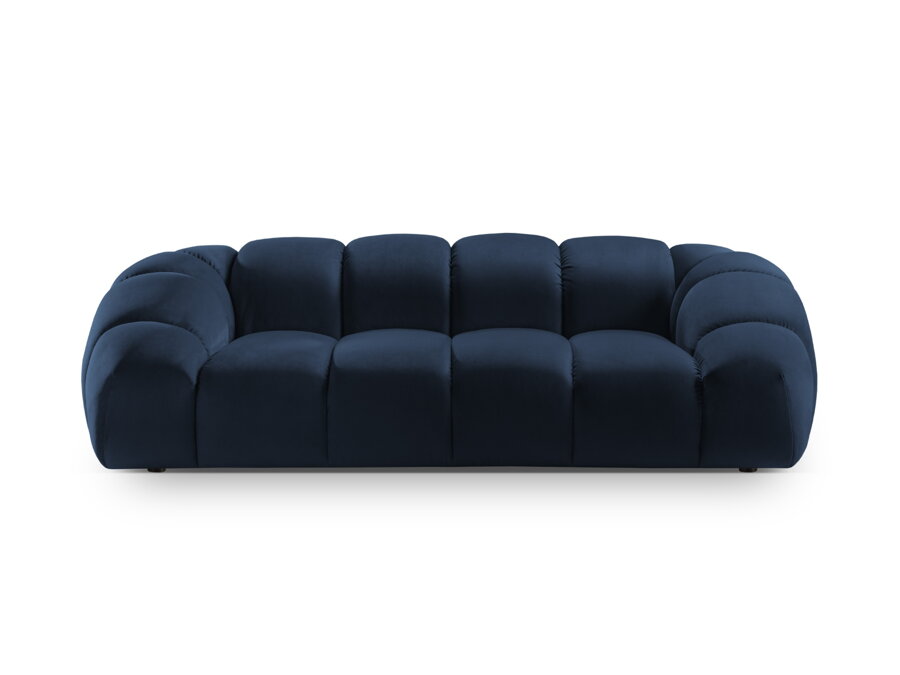 3-miestna pohovka Diana  kvalite látky Velvet (Salvador) a farebnom prevedení Royal blue.