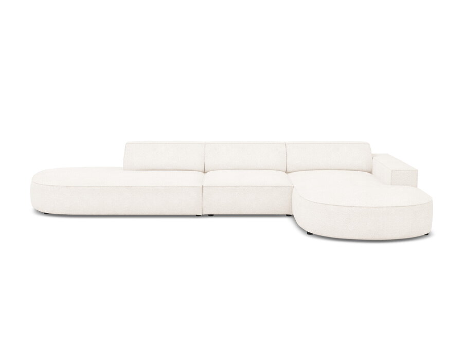 Sedačka Jodie v čalúnení Boucle (Ascot) vo farbe Light beige.