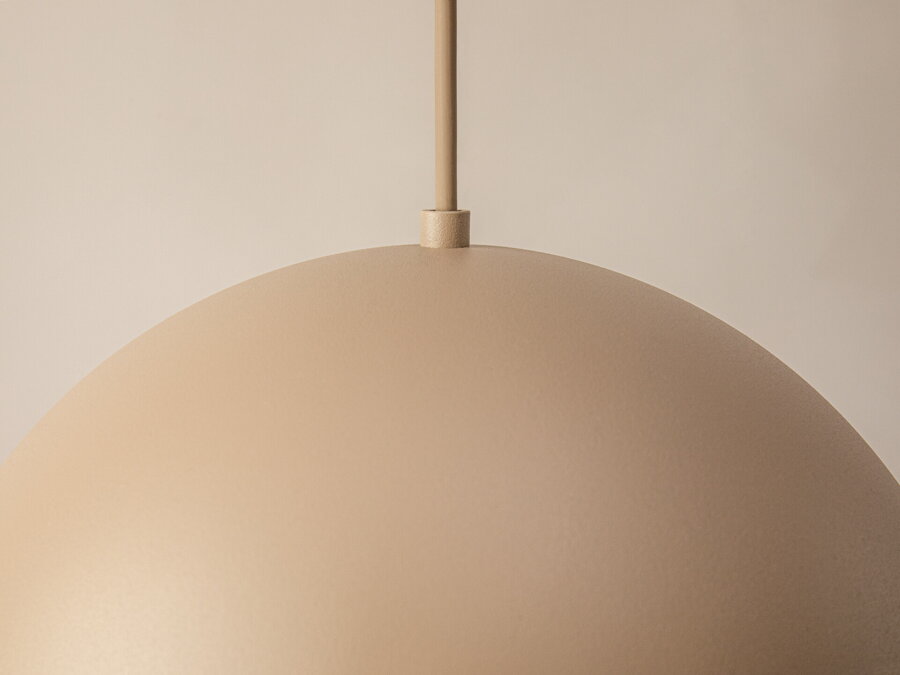 Kora függőlámpa, Ø 27 cm – homokszínű