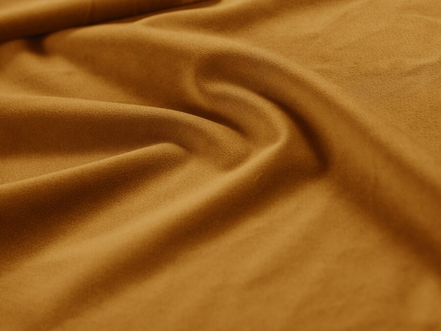 Otočné kreslo Letizia – horčicové