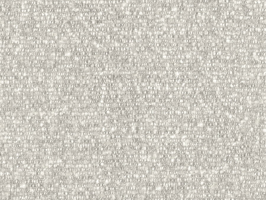 Vzorka tkaniny Boucle (Monet) svetlej sivej farby.