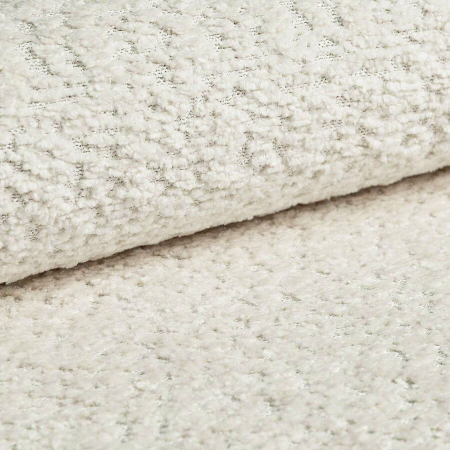 Tkanina Boucle (Coral) v odtieni Ivory.