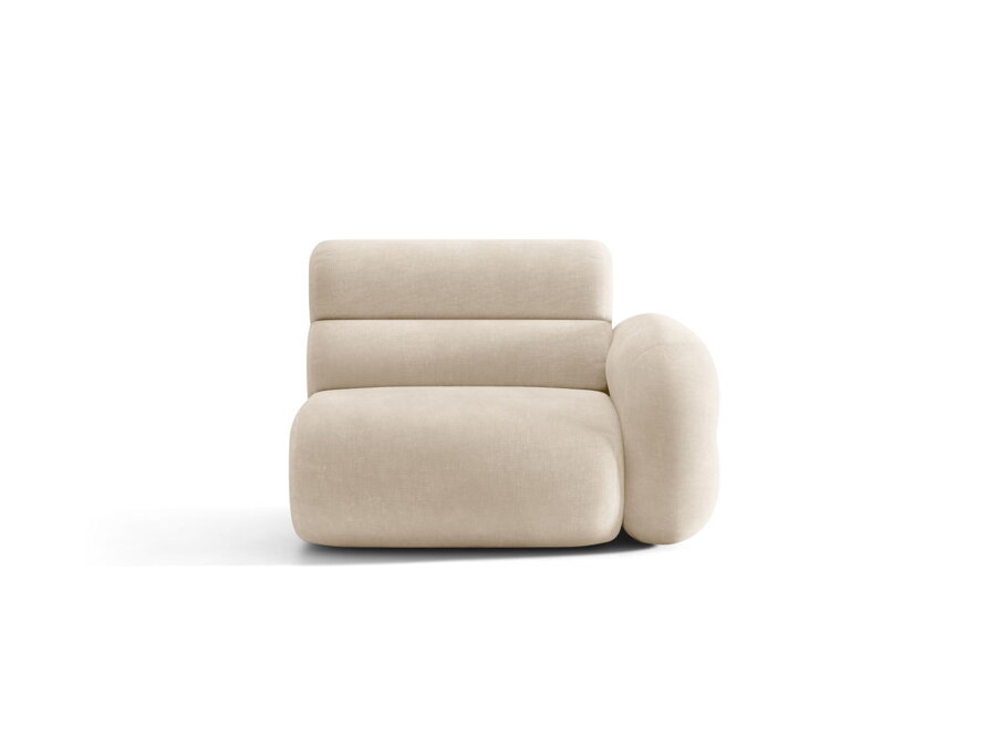 Modul Neo v čalúnení Chenille (Golden) v odtieni Light Beige.
