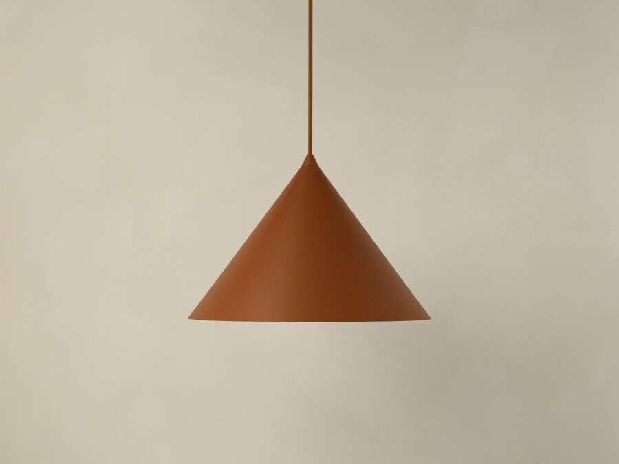 Timbo függőlámpa, 32 cm – téglaszín