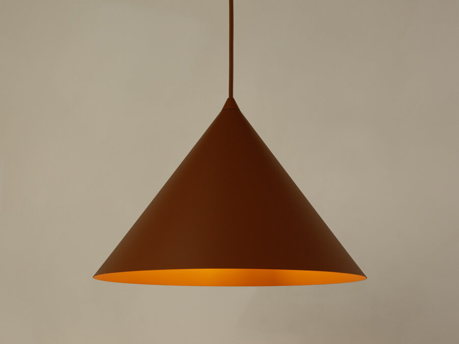 Timbo függőlámpa, 32 cm – téglaszín