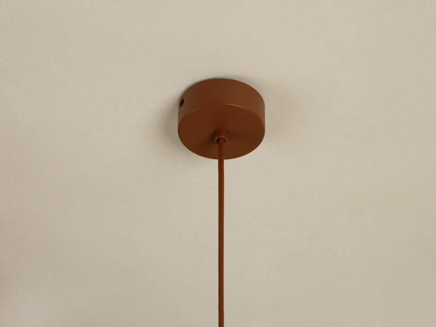 Timbo függőlámpa, 32 cm – téglaszín