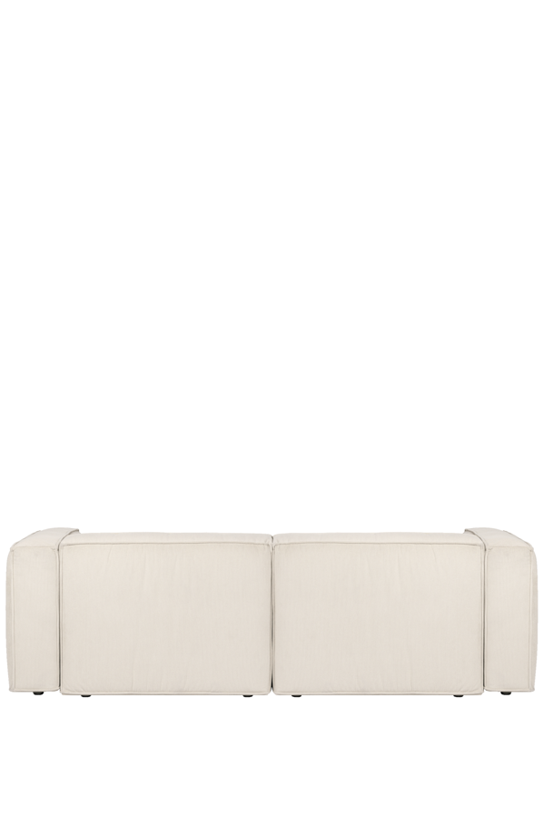 Lobi Beige Corduroy kanapé, 3 személyes – bézs
