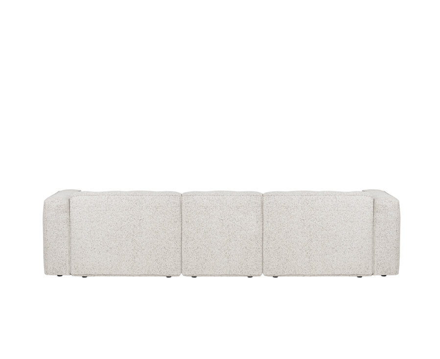 Lobi Clay Grey Mélange kanapé, 4 személyes – szürke