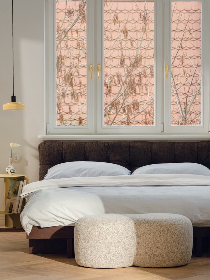 Umbo Cloud Beige puff – bézs