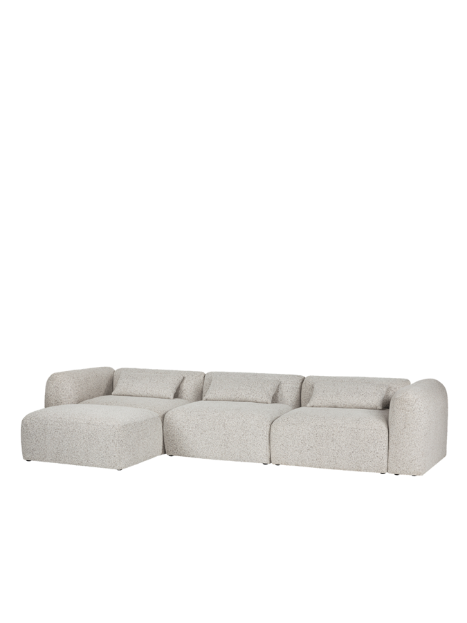 Yaro Clay Grey Mélange ottomán – szürke