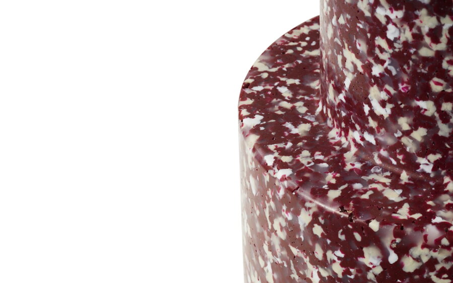 Bit Stool Burgundy kisasztal/szék – sötétvörös