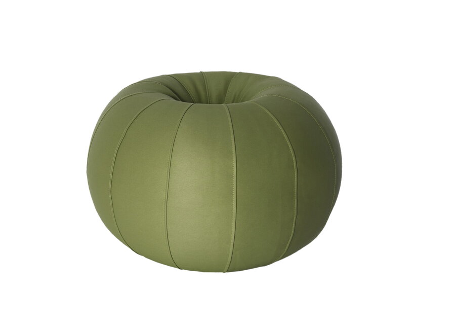 Puf Mandarina Compact v kvalite látky Silvertex a farebnom prevedení Pistaquio.