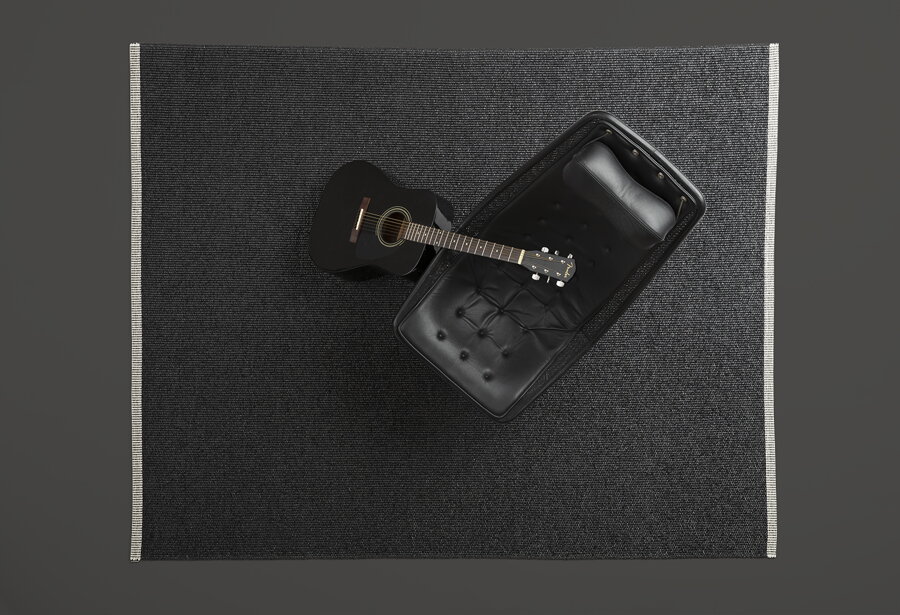 Koberec MONO Black – čierny
