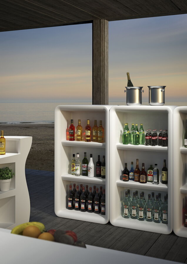 Bartolomeo Display polcrendszer – fehér
