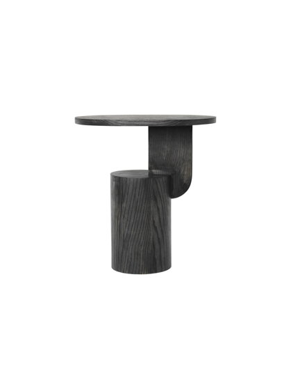 Príručný stolík Insert Side Table – čierny jaseň