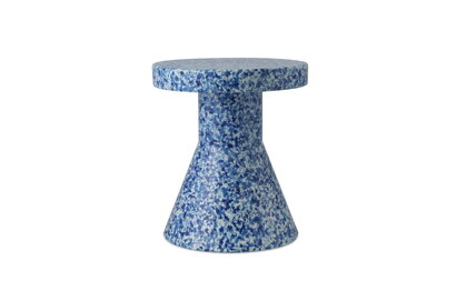 Príručný stolík/stolička Bit Stool Cone – modrý